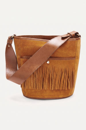 Sac Sofia franges camel