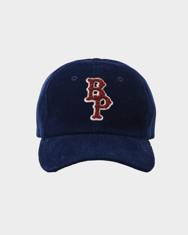 Casquette Berger velours bleu marine