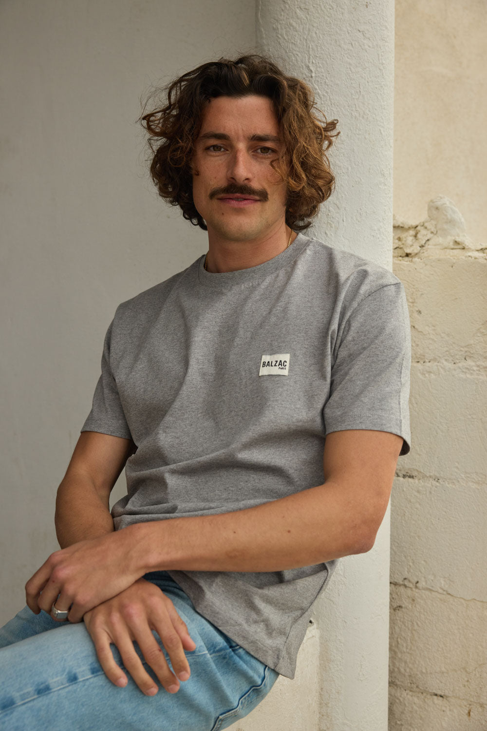 T-shirt Martel heather gray