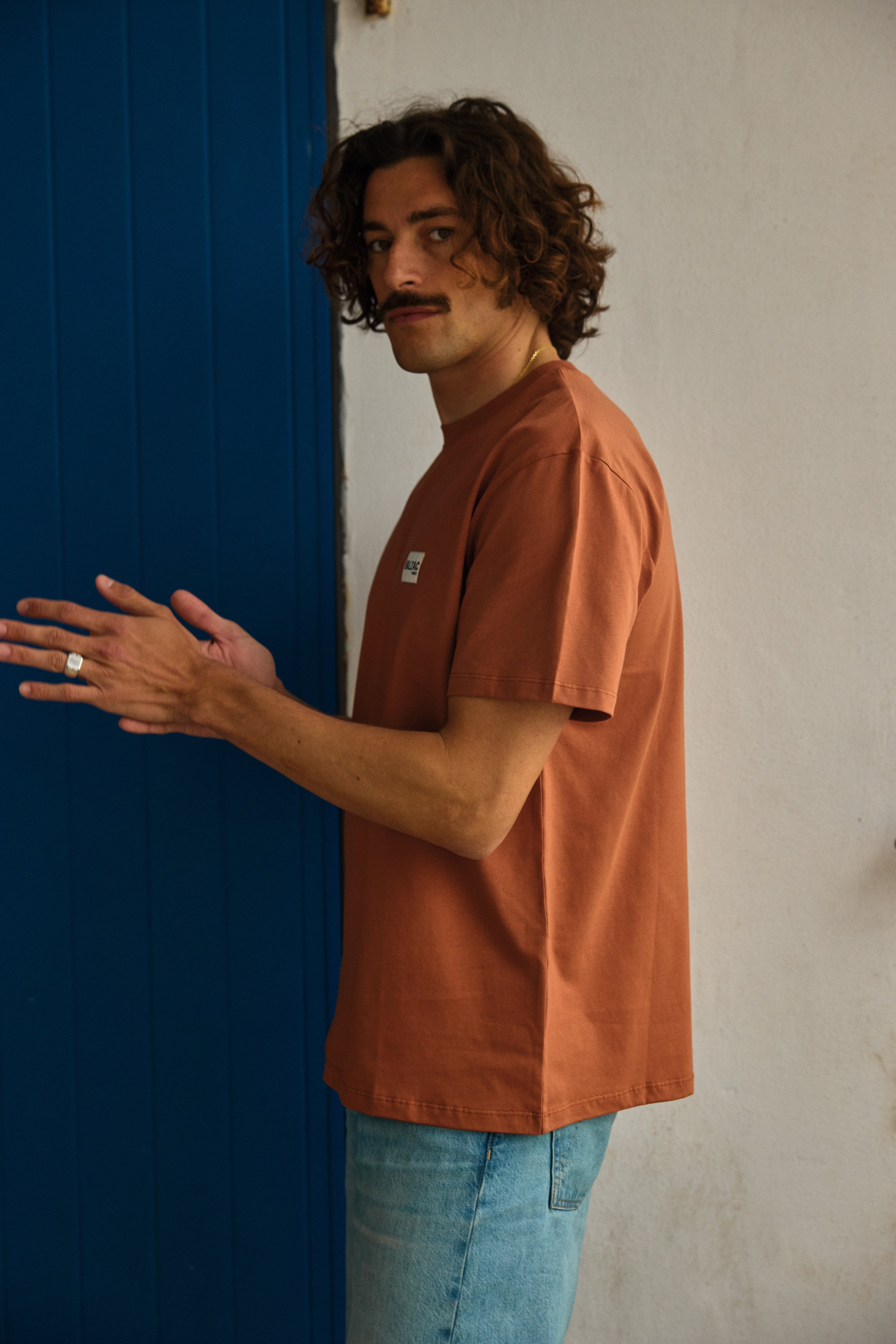 T-shirt Martel cinnamon