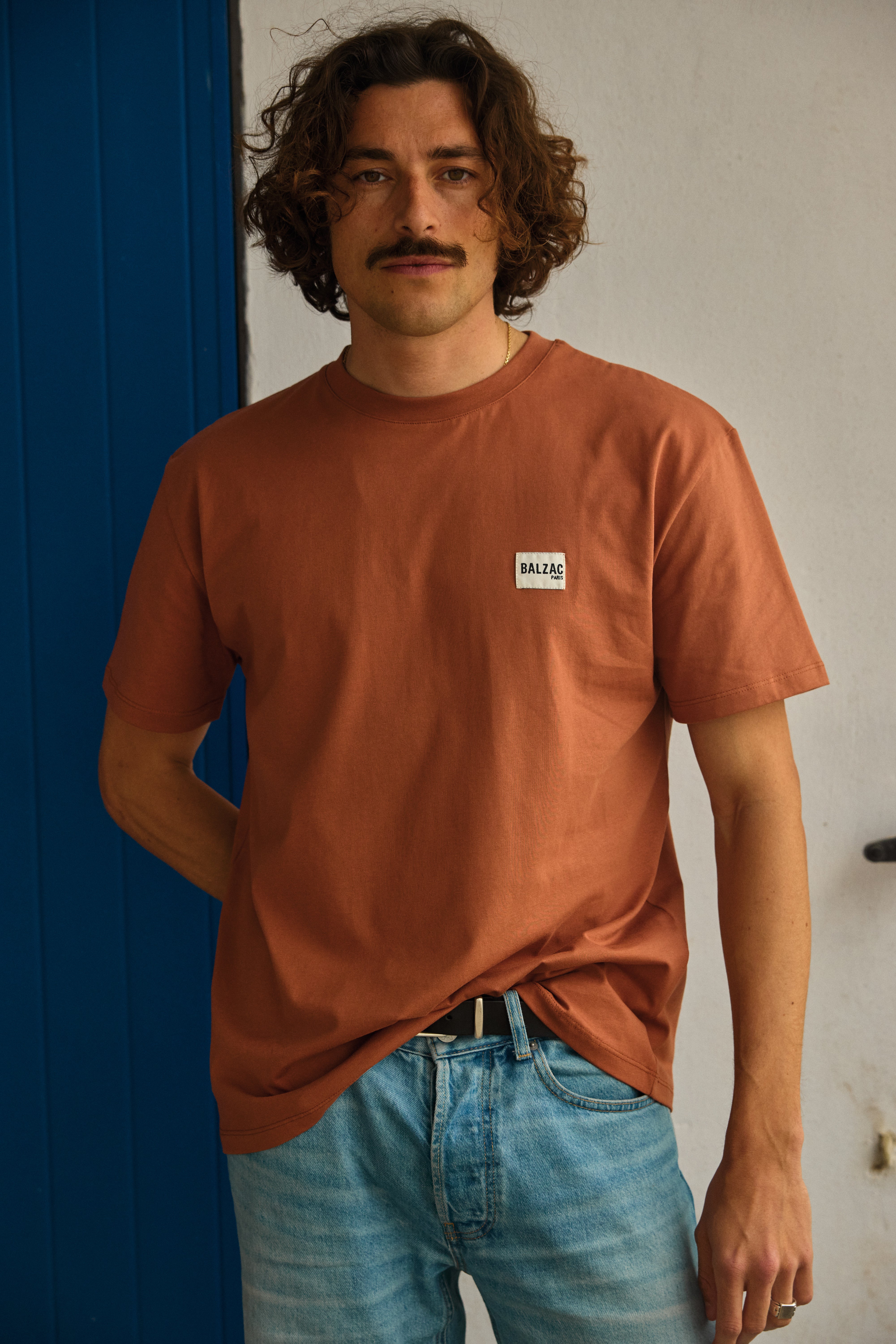 T-shirt Martel cinnamon