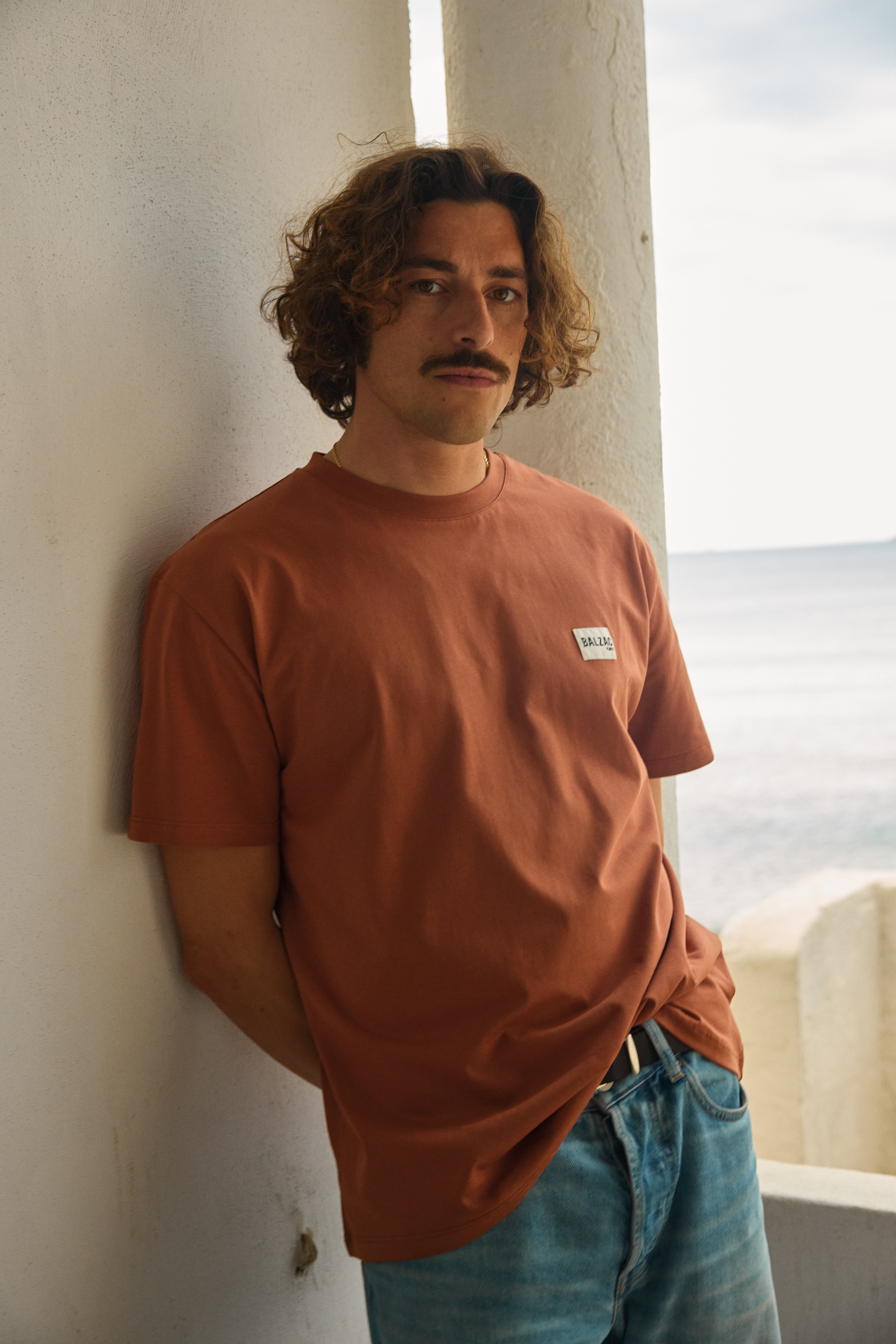 T-shirt Martel cinnamon