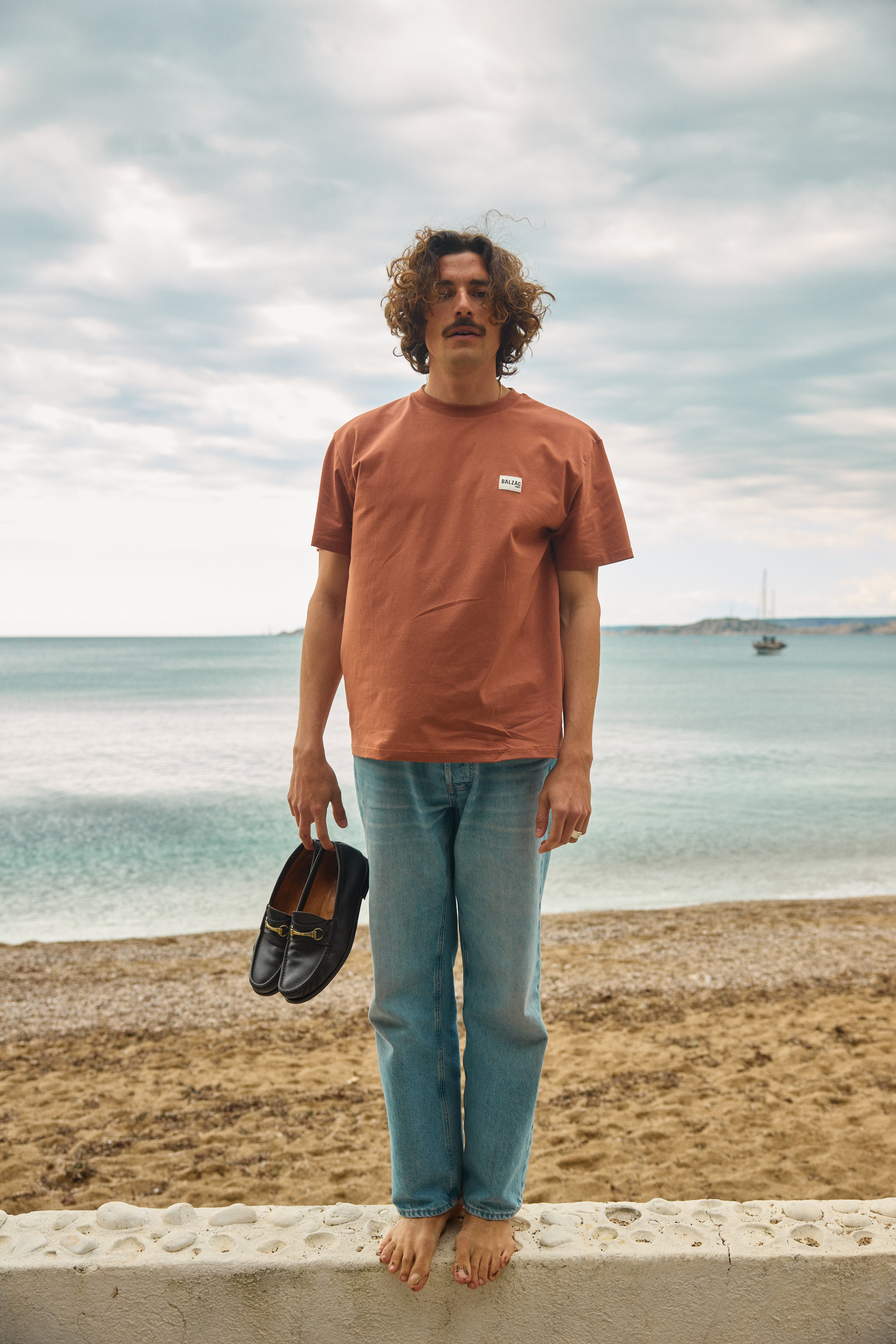 T-shirt Martel cinnamon