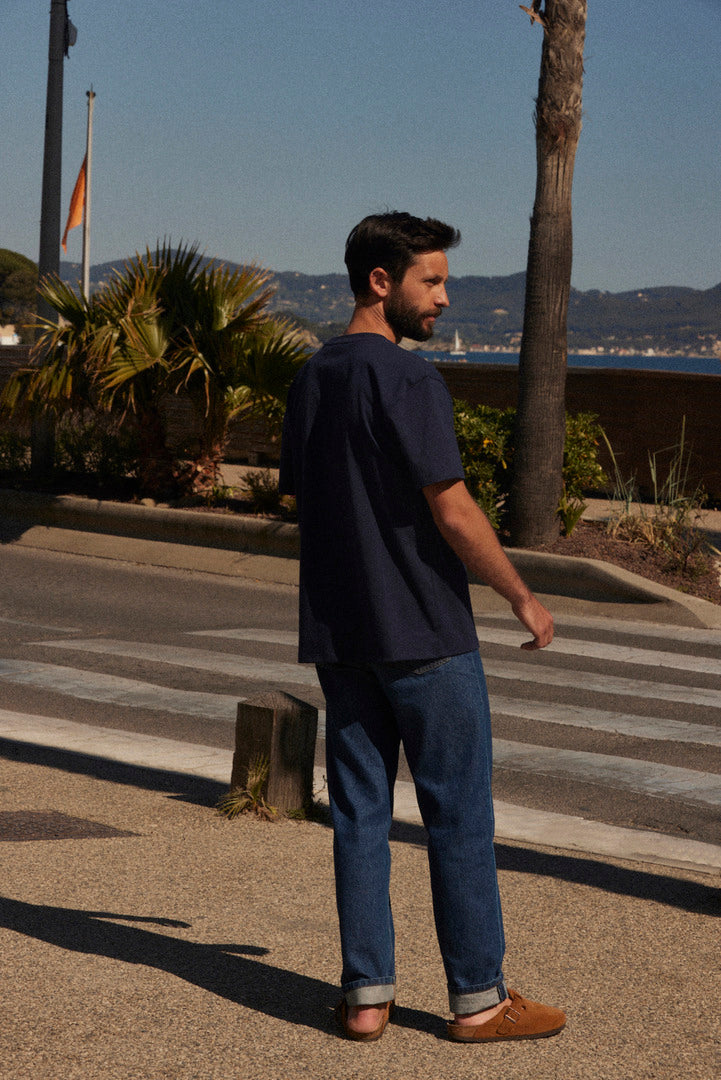 T-shirt Martel navy