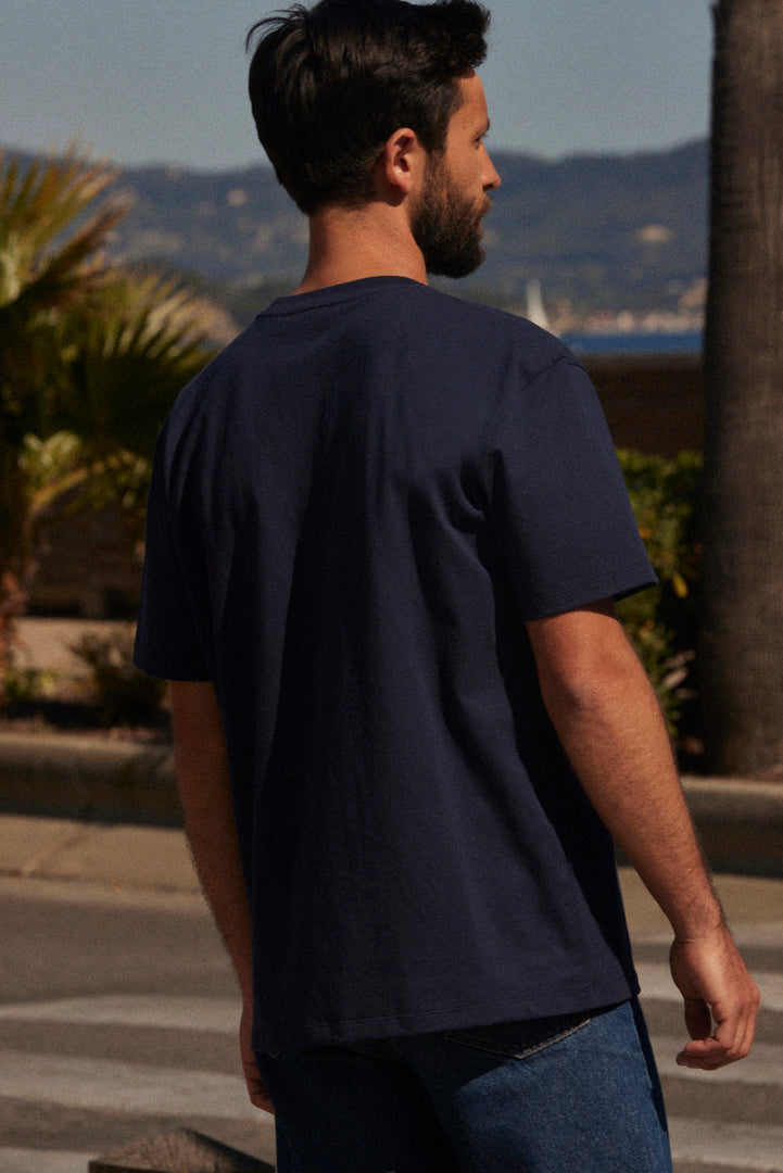 T-shirt Martel navy