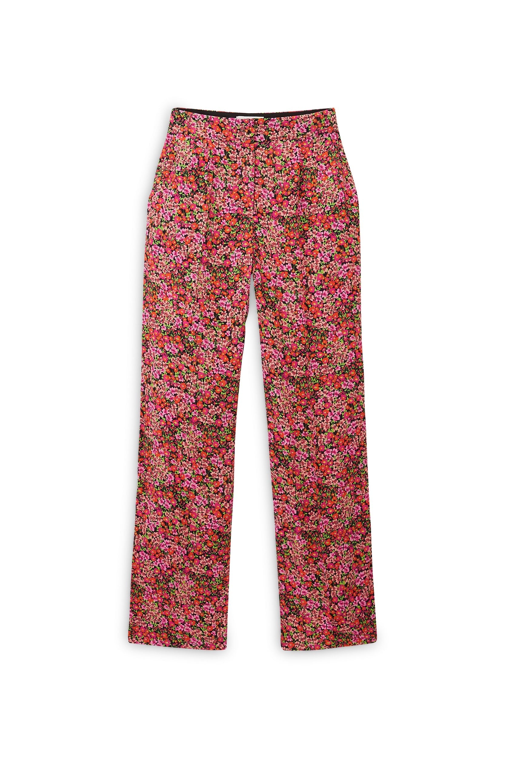 Pantalon Libre imprimé fleurs des champs