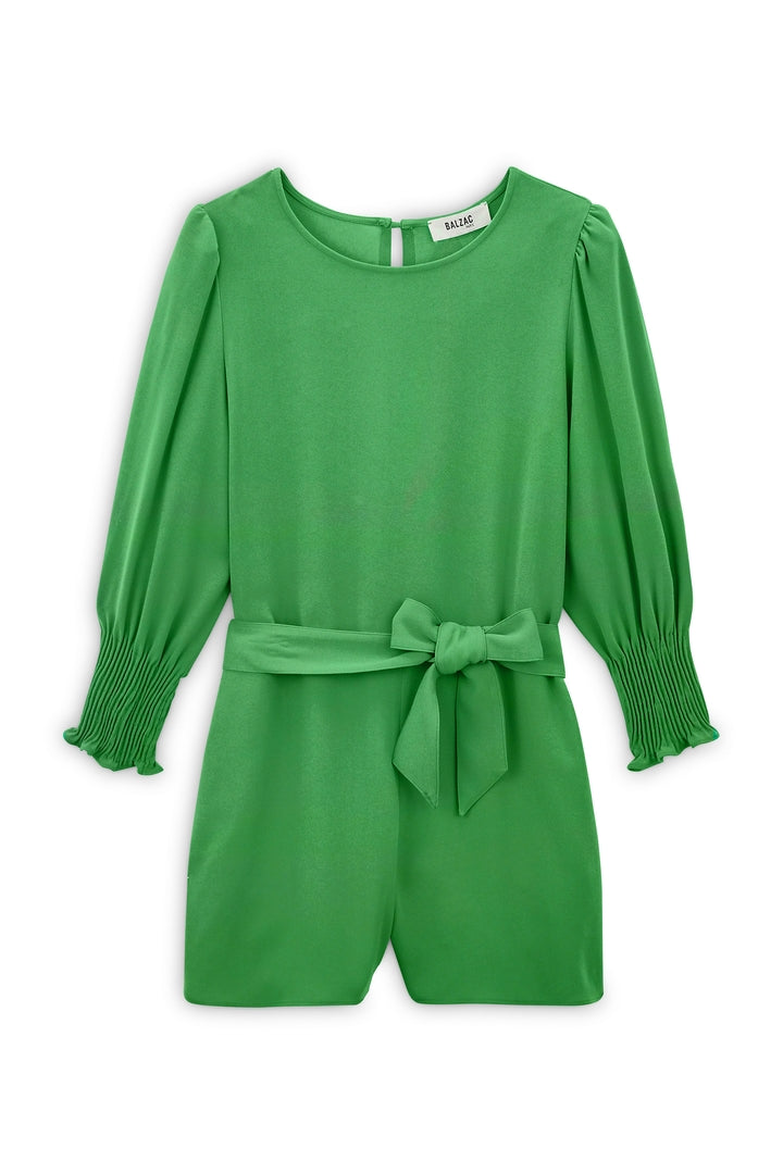 green sweetheart jumpsuit