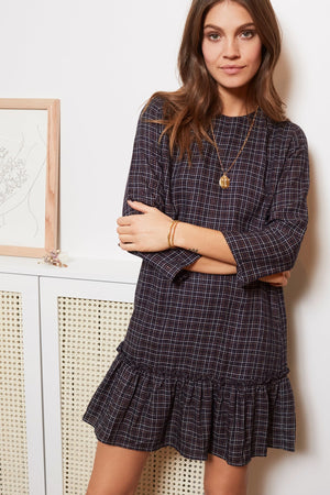 Robe Sofia à carreaux