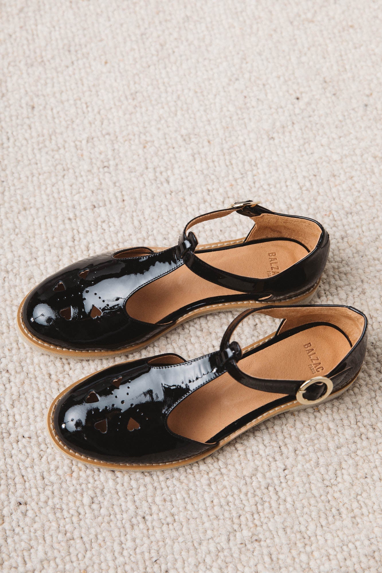 Babies Aloïs patent black