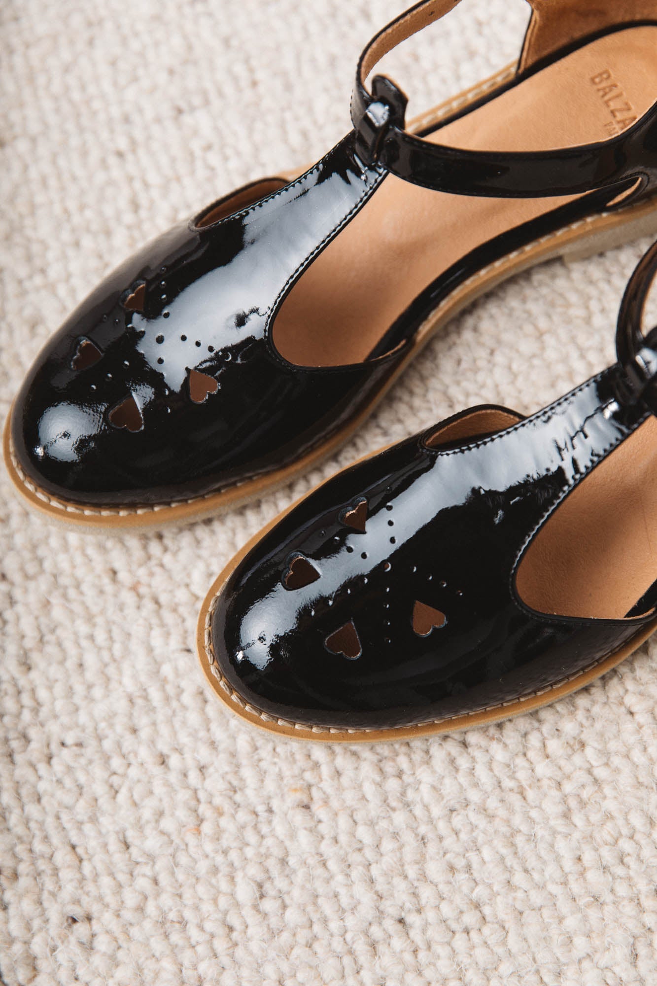 Babies Aloïs patent black