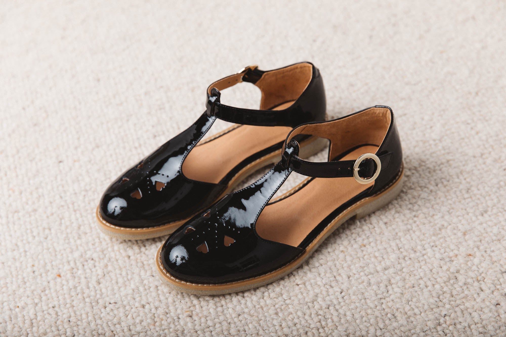 Babies Aloïs patent black