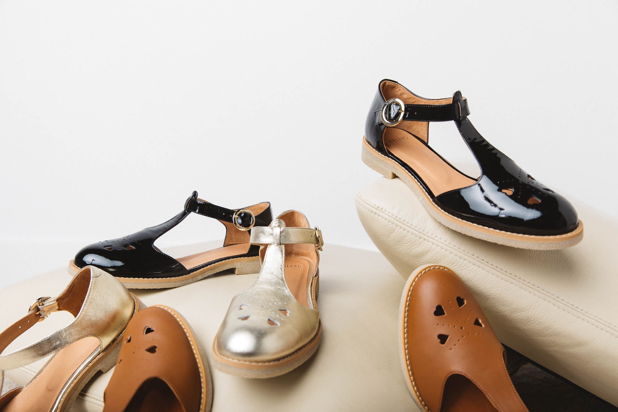 Babies Aloïs patent black