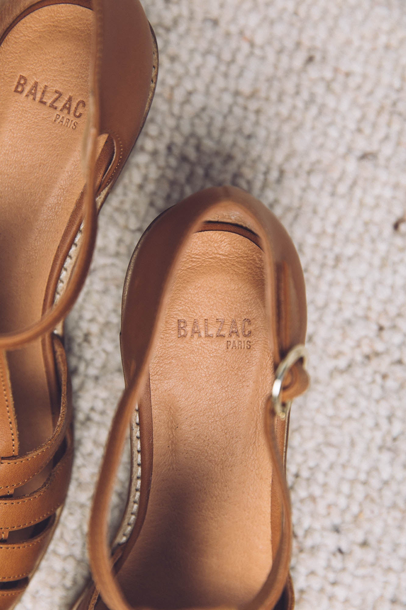 Sandals Albane camel