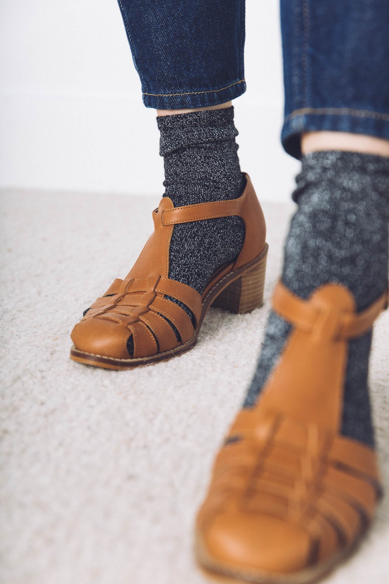 Sandals Albane camel