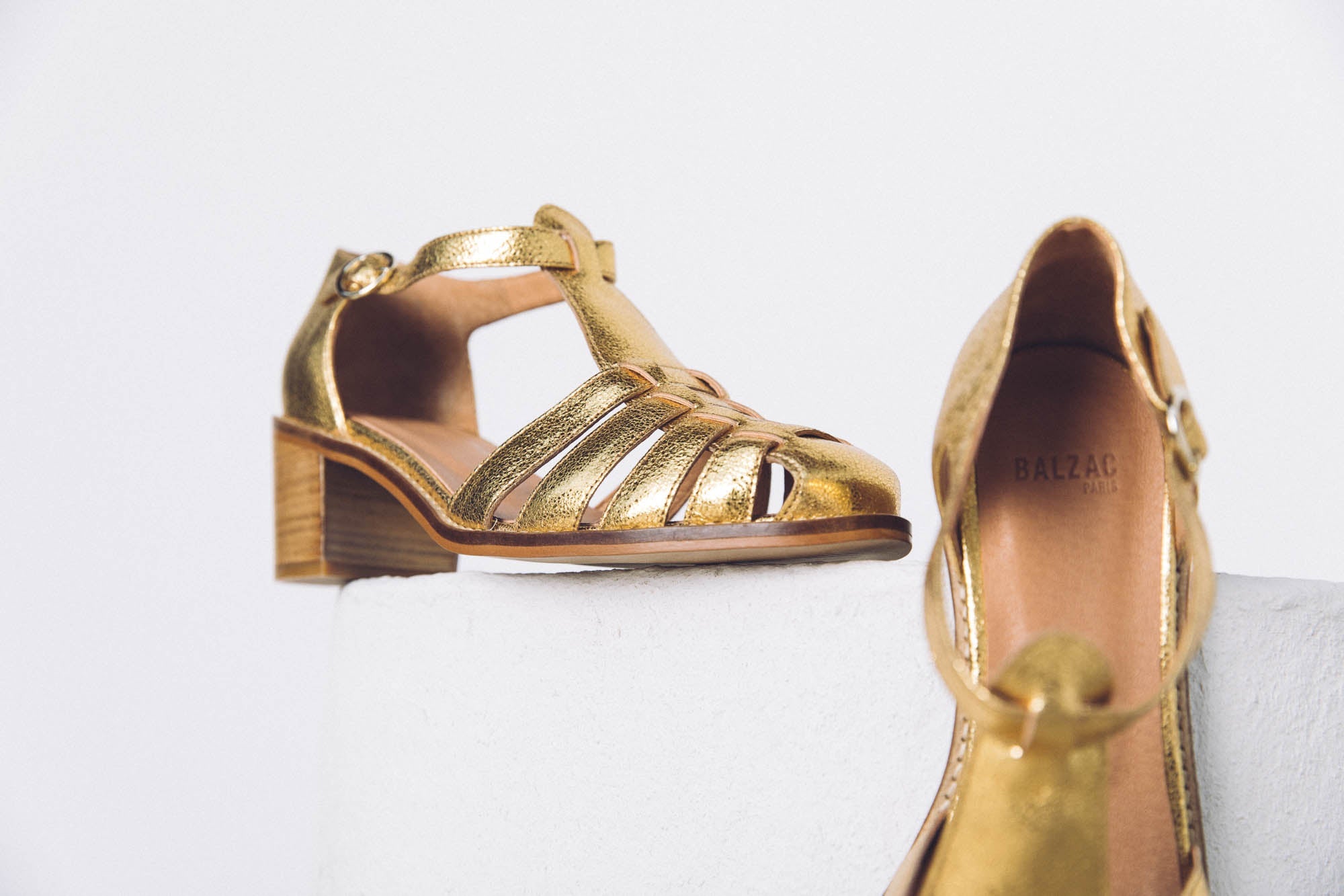 Sandals Albane gold