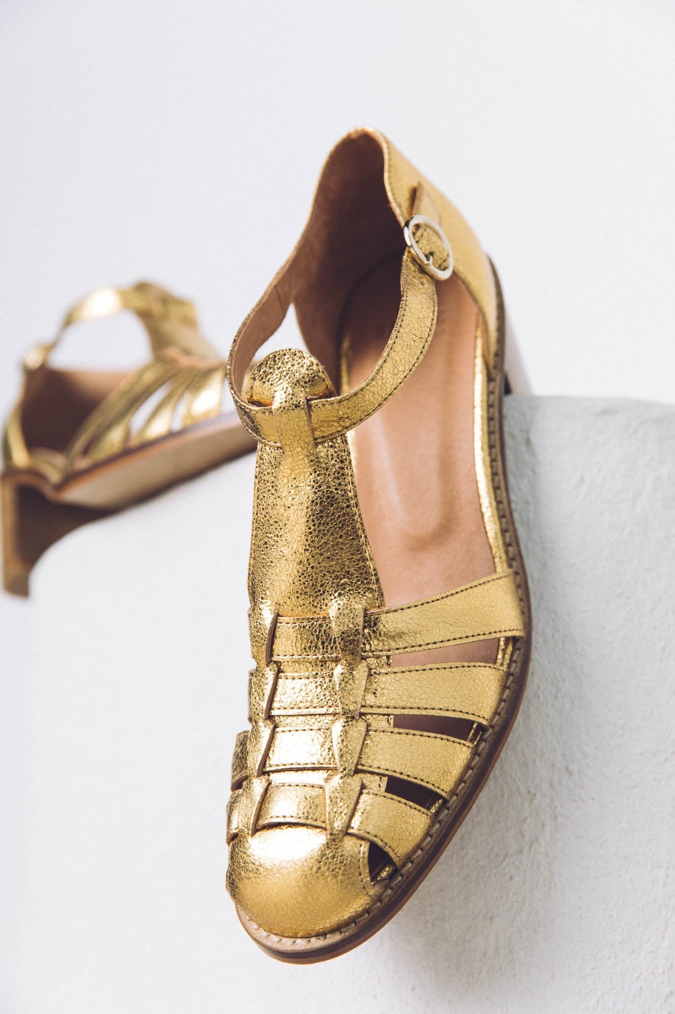 Sandals Albane gold