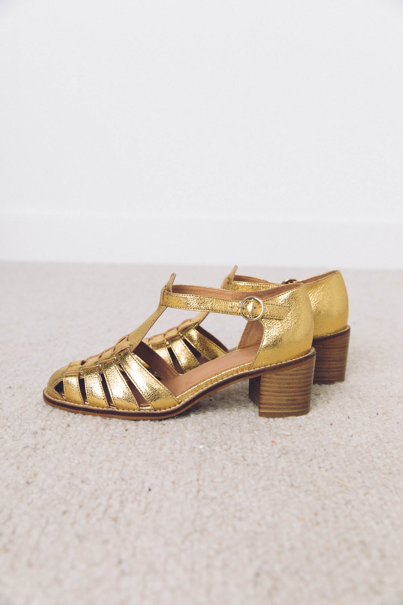 Sandals Albane gold