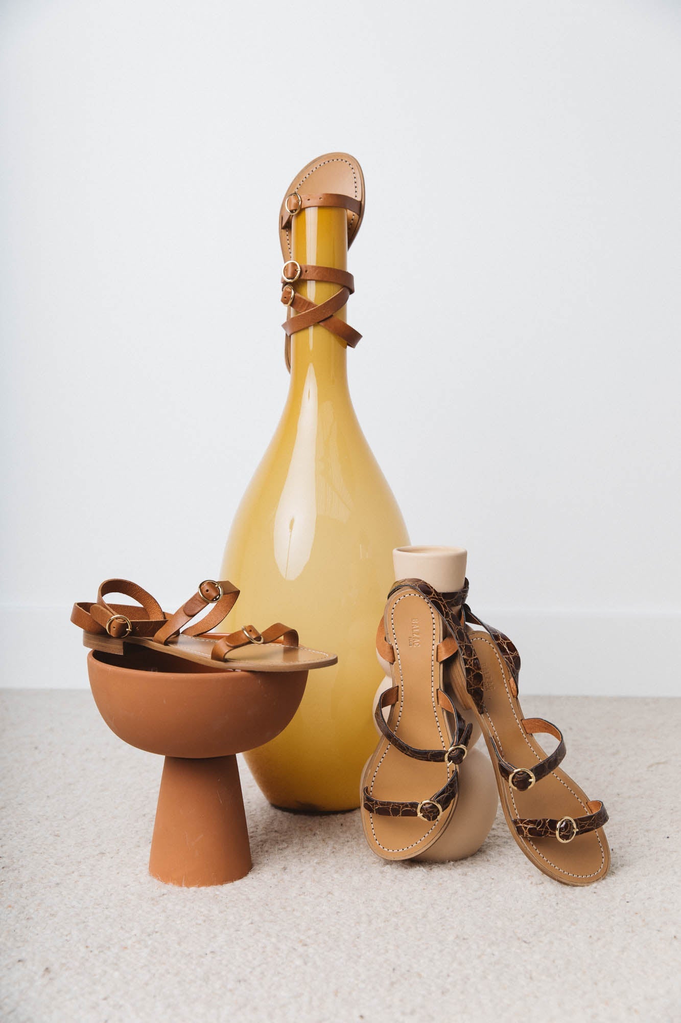Sandals Elia camel