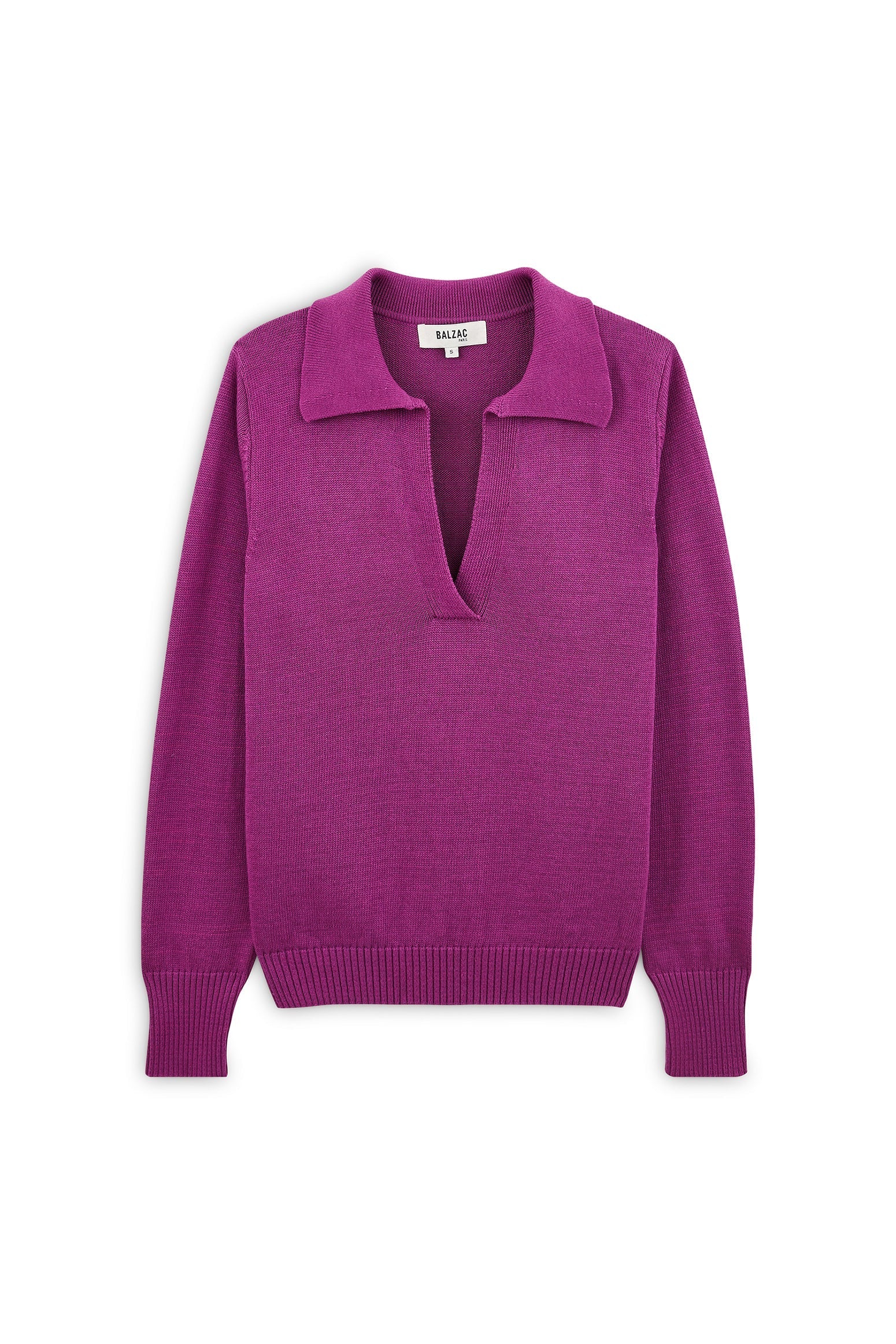 purple modern sweater