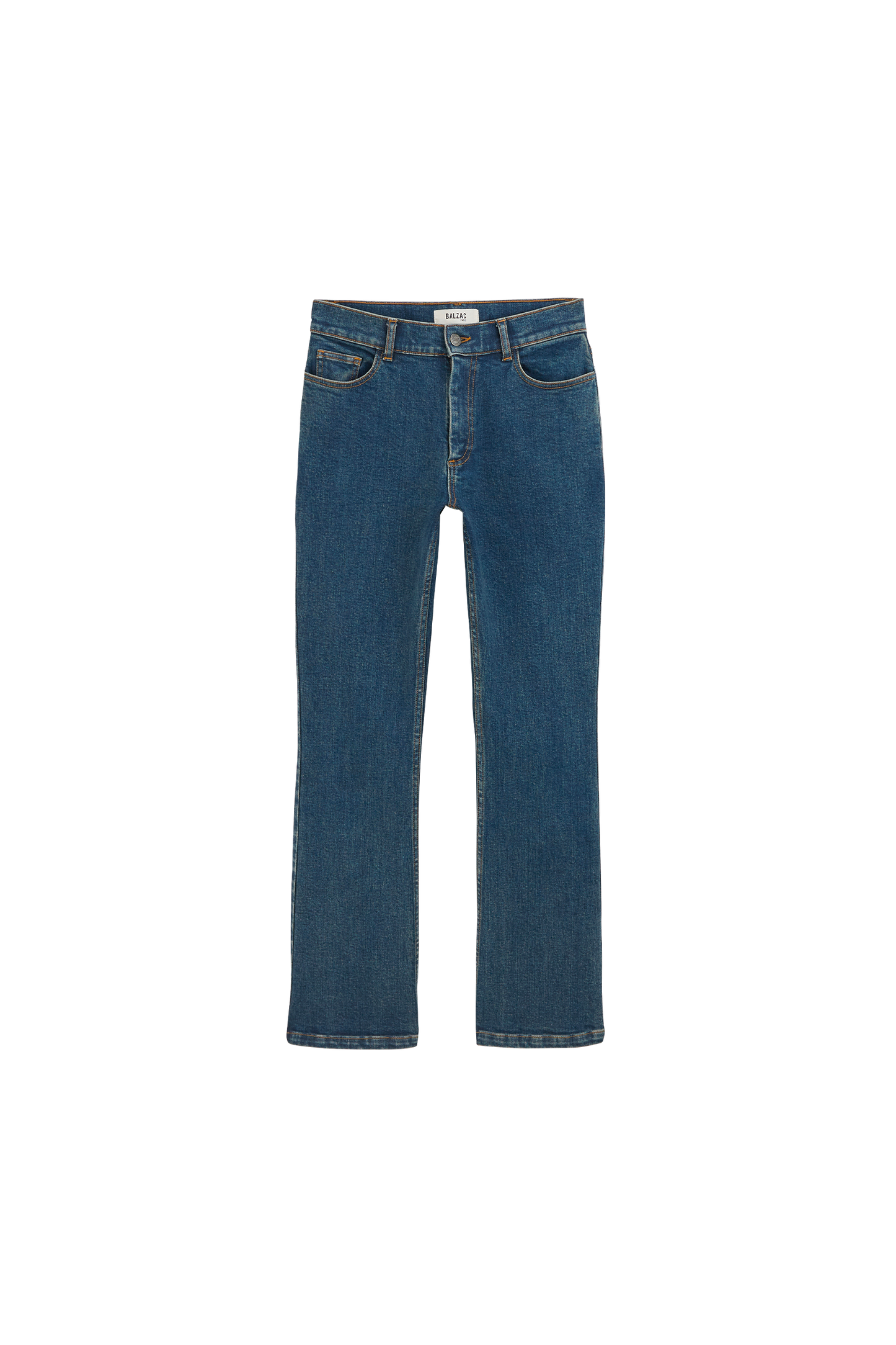 Julius boot-cut jeans in lagoon blue