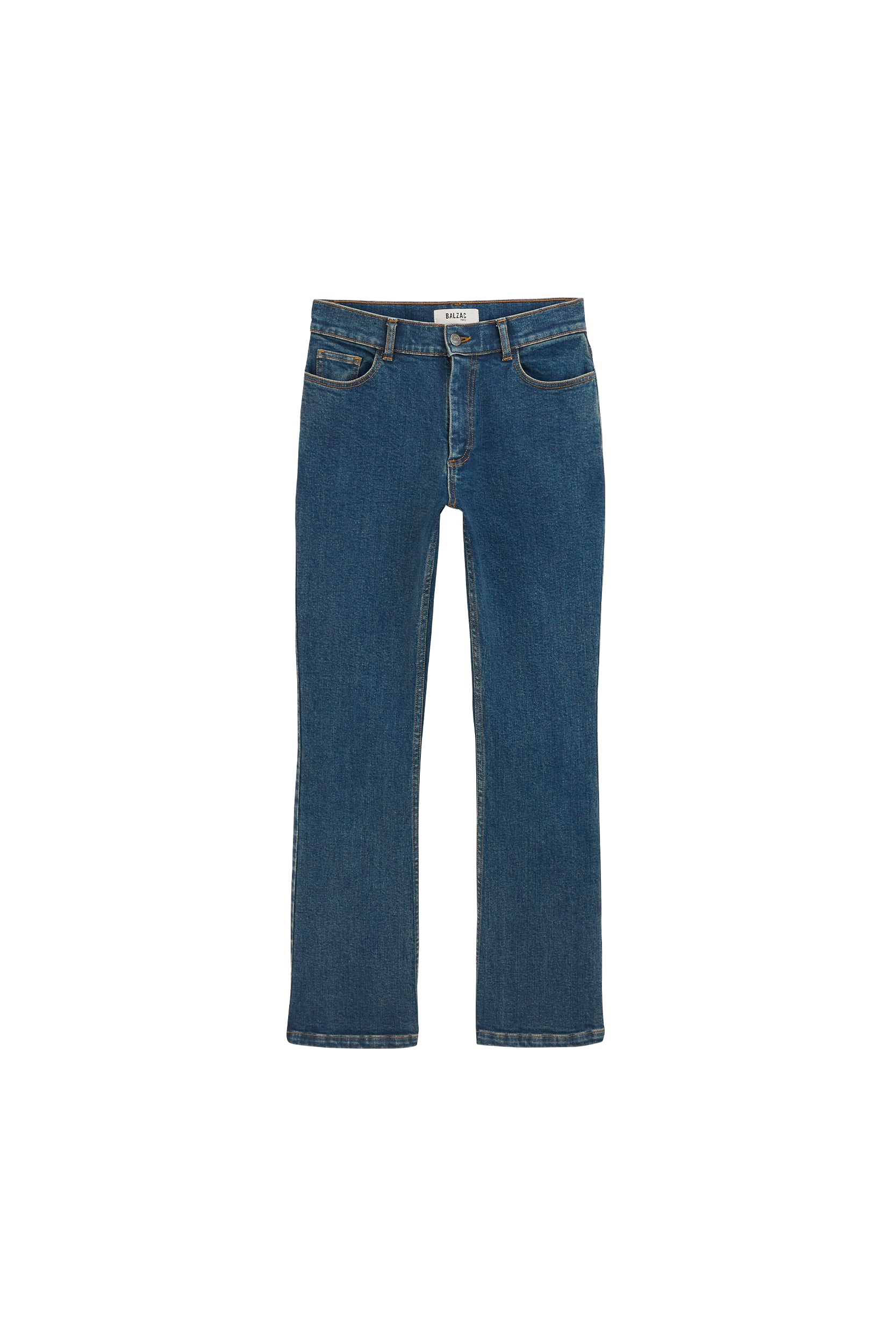 Julius boot-cut jeans in lagoon blue