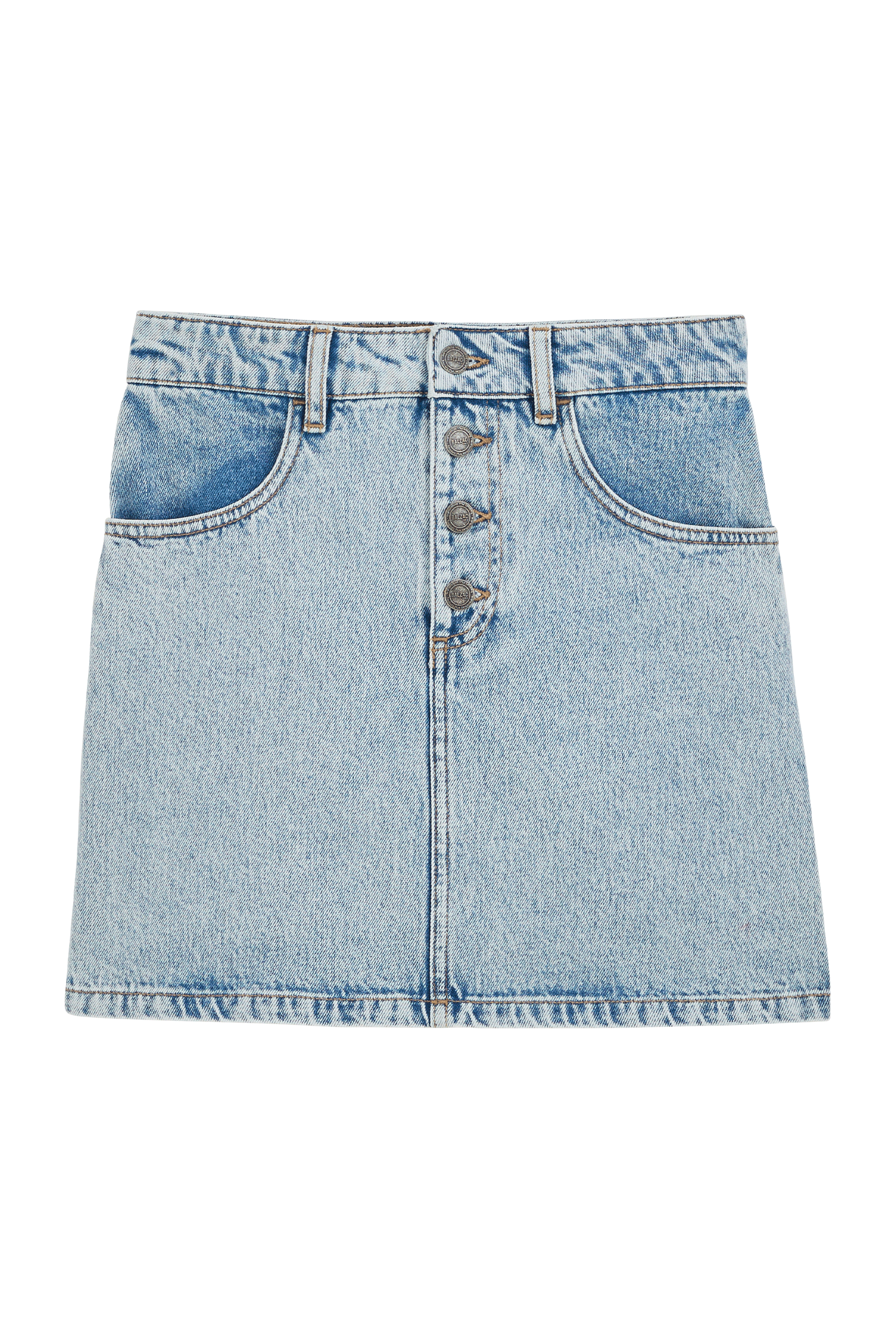 Glacier blue Sistine Mini Skirt