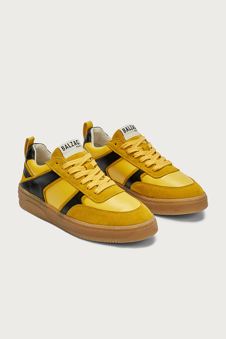 Yellow and black Colette sneakers