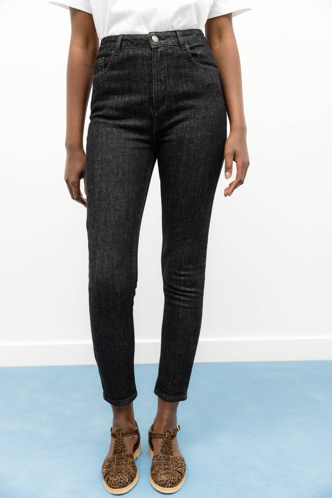 Heather black Ted jeans