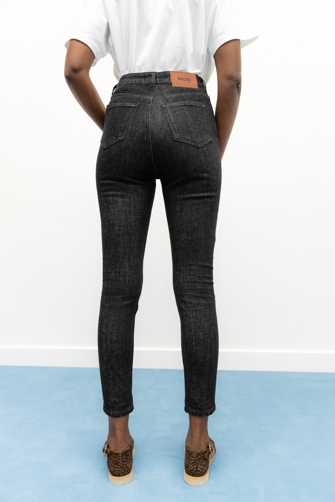 Heather black Ted jeans