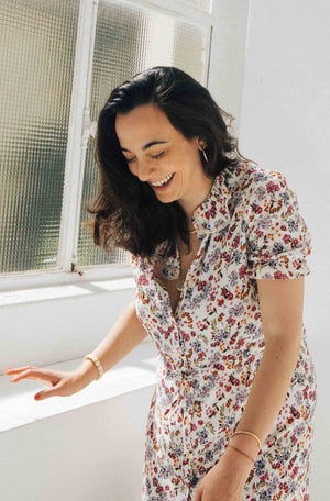 Wild flower Adonis dress