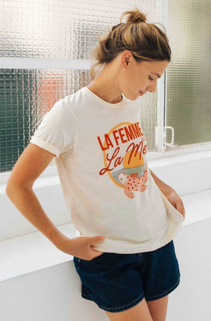 Tee-shirt La Femme et la Mer