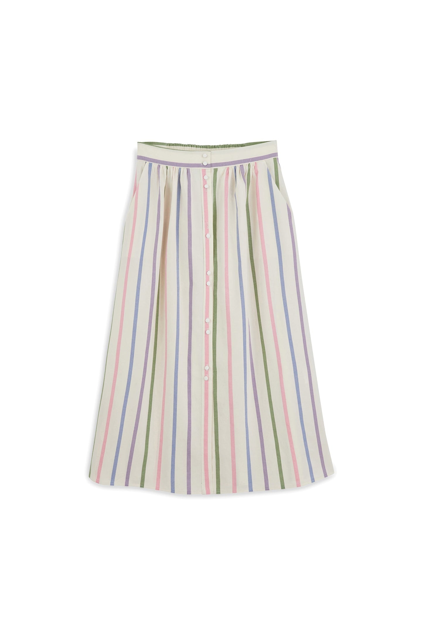 Sally striped skirt