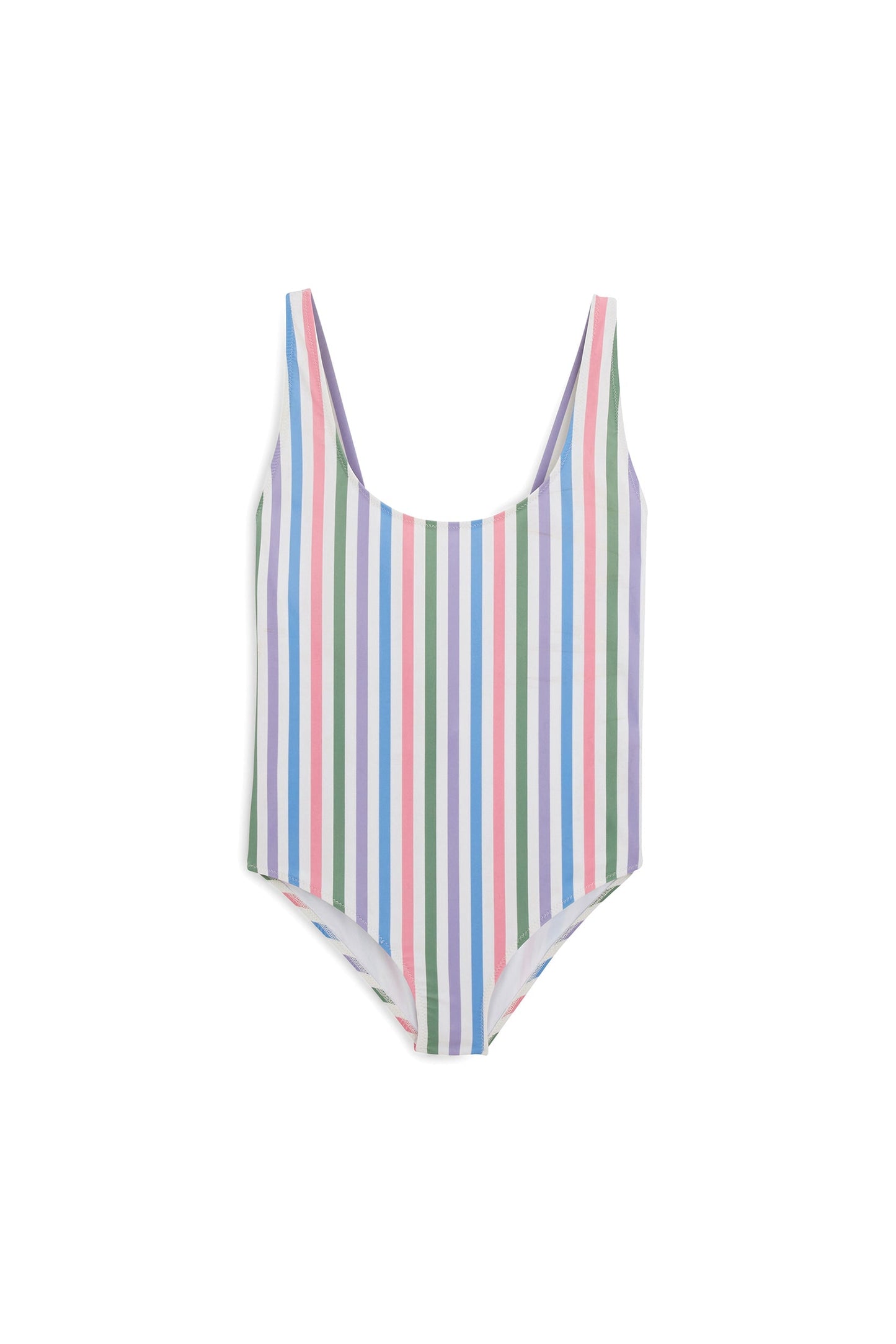 Striped Néréïde swimsuit