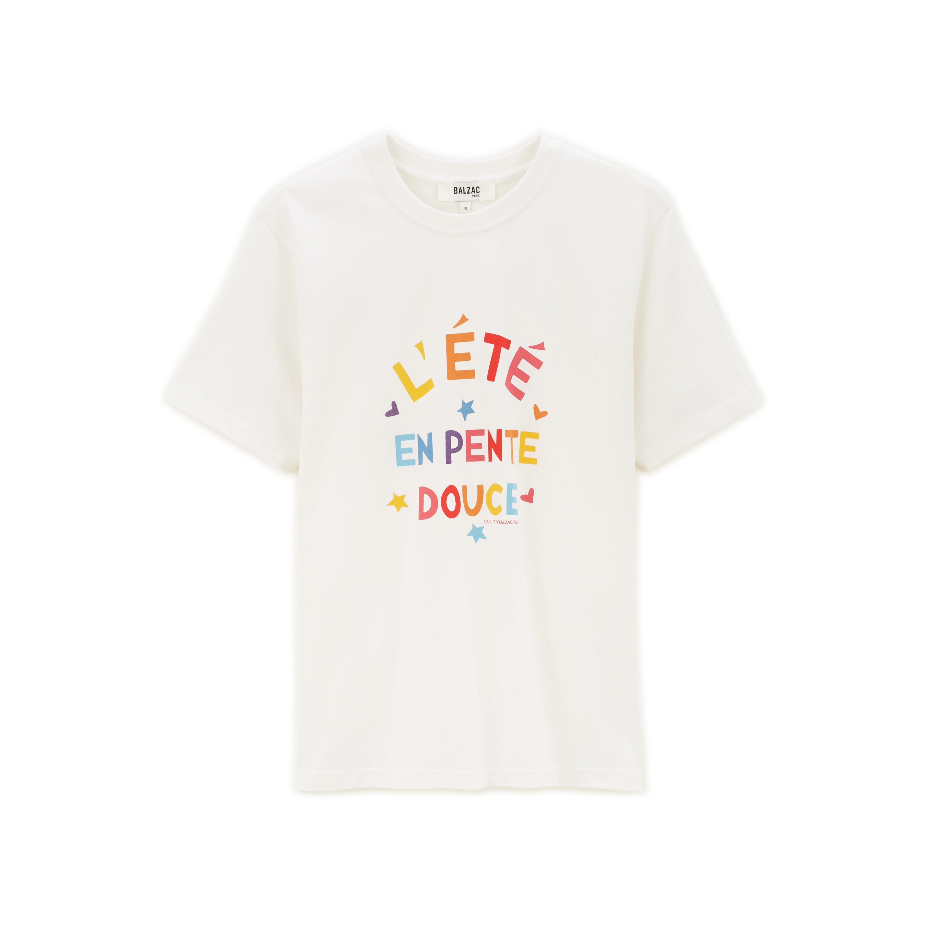 Tee-shirt Bree L'été en pente douce multicolore