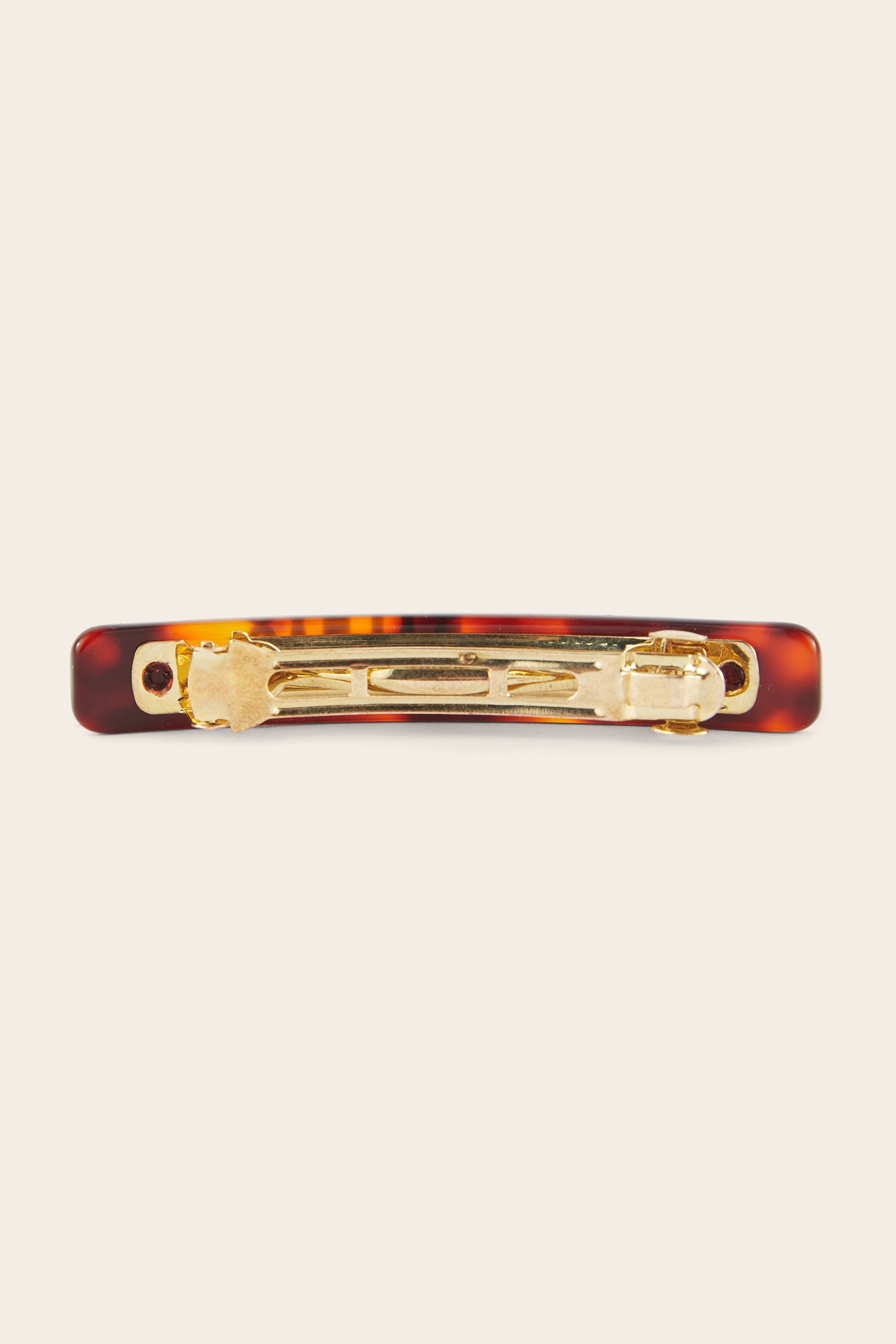 Hair clip Kathy tortoise and gold