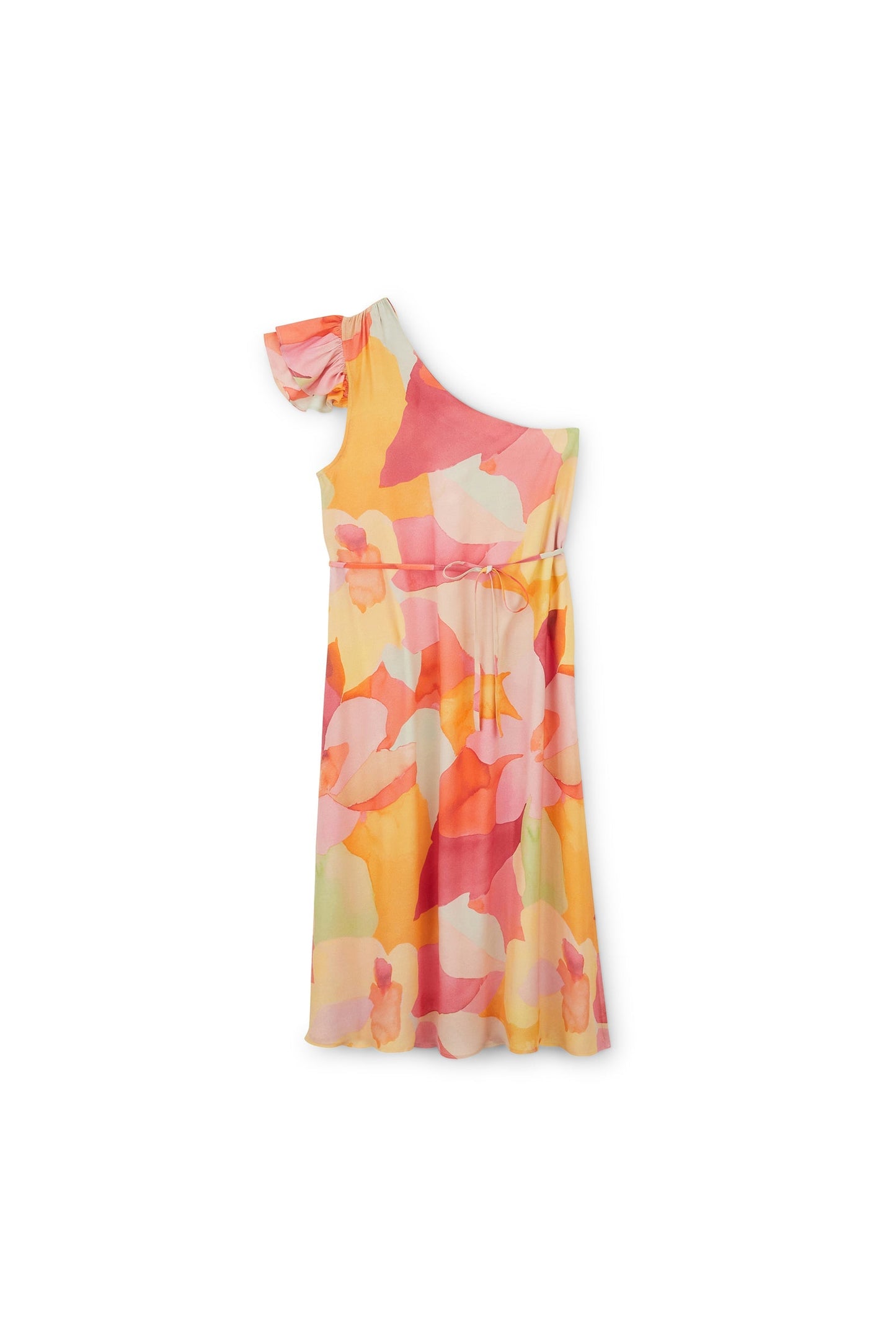 Amphora dress with watercolor print
