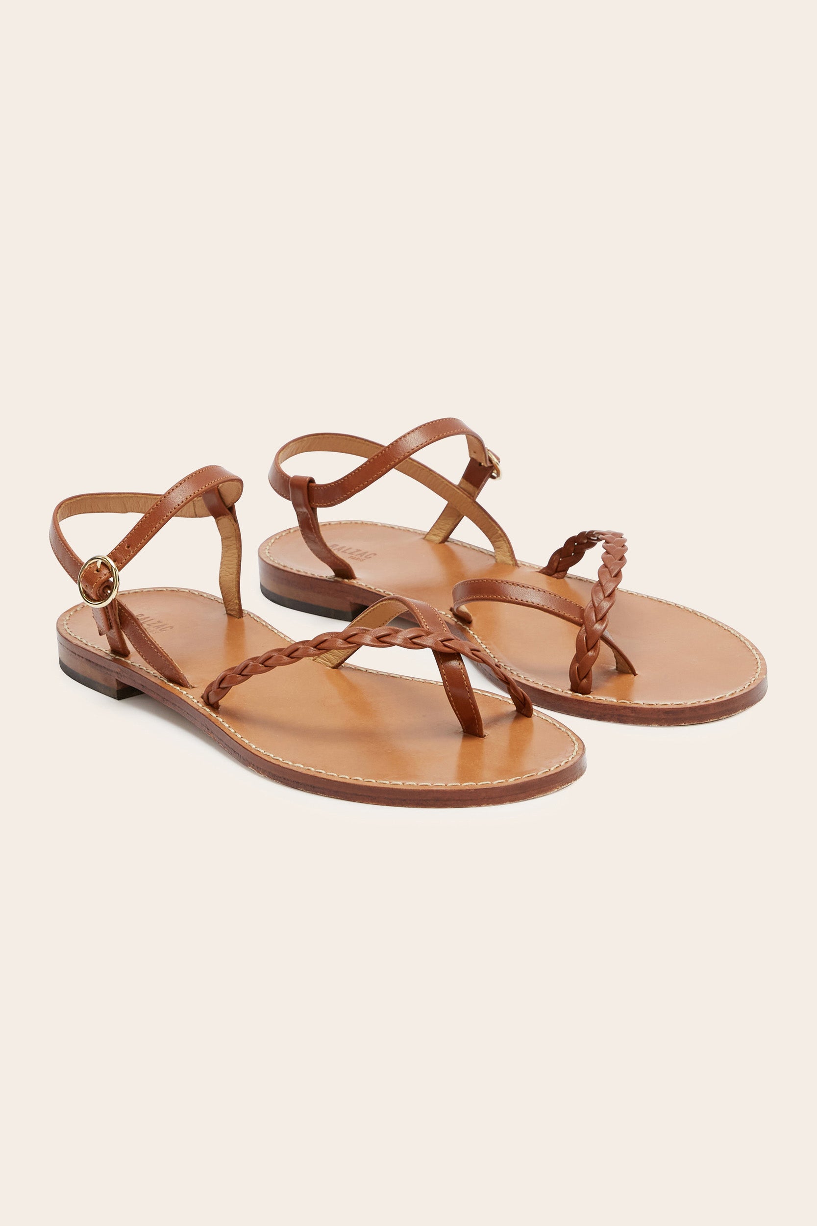 Sandals Palmira cognac