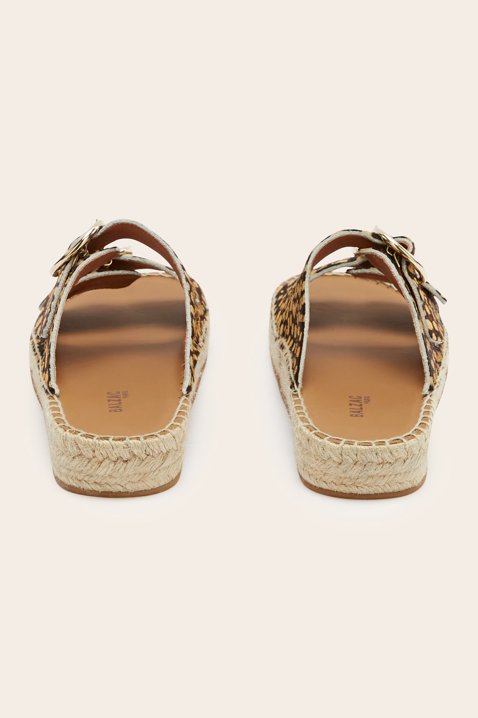 Sandals Tournesol moucheté sand