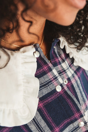 Chemise Studio violet