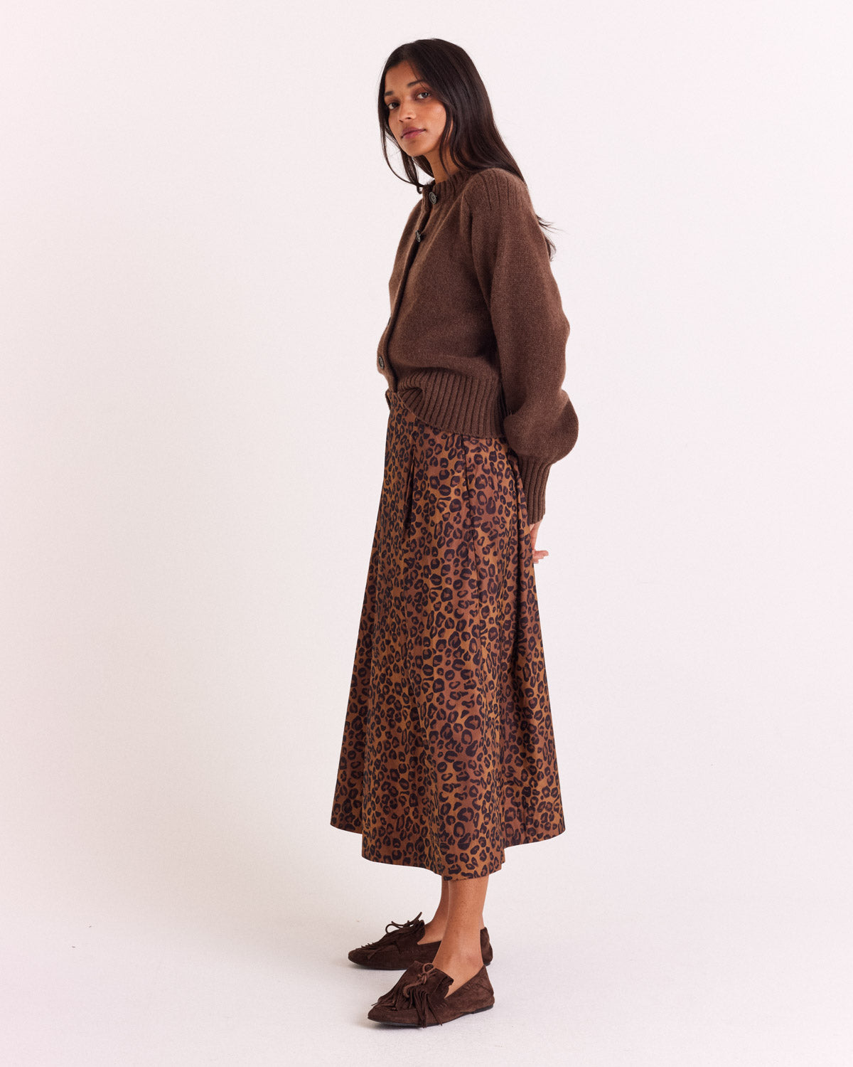Cardigan Hilda brown