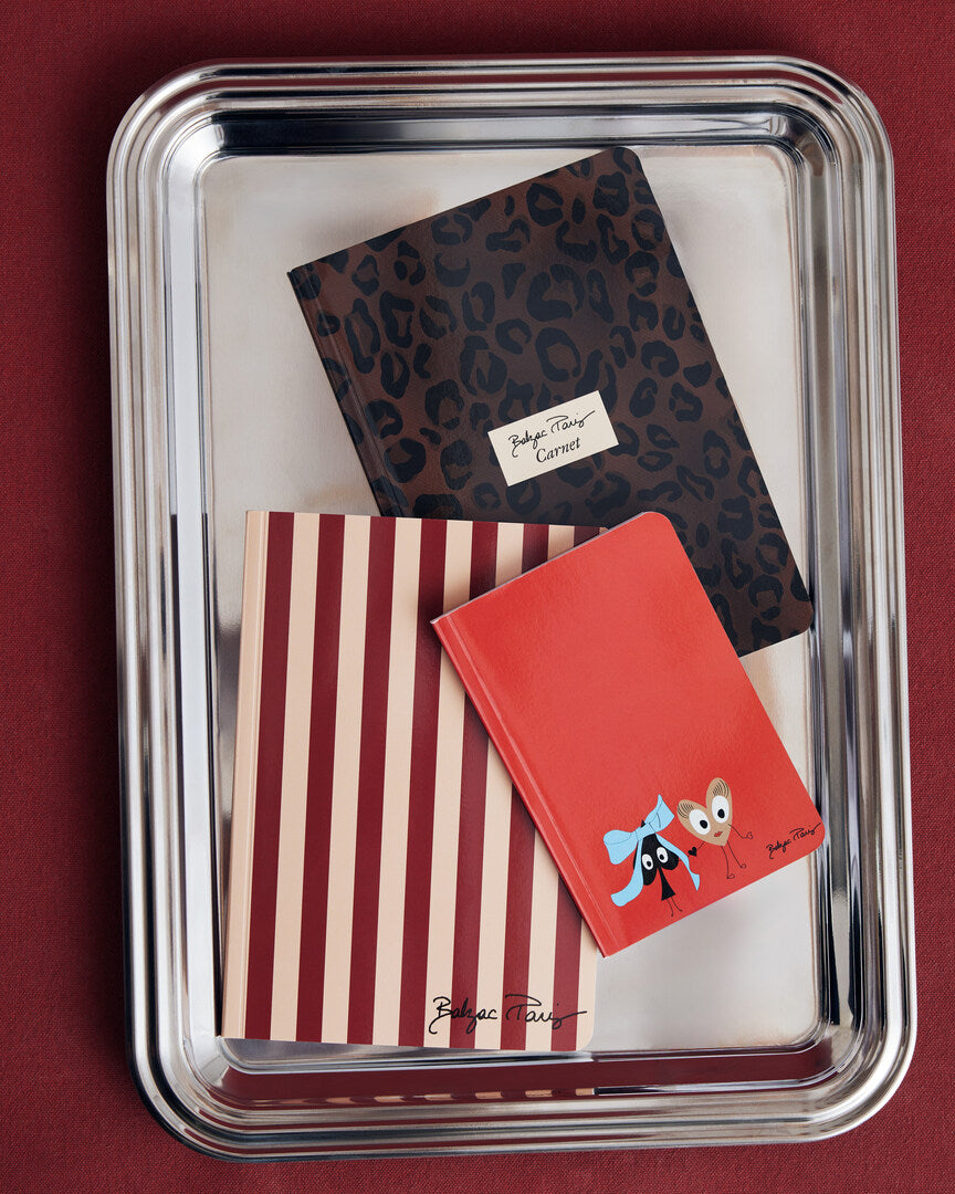 Carnet A5 léopard fauve