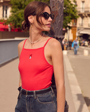 Top Clem red My Melody