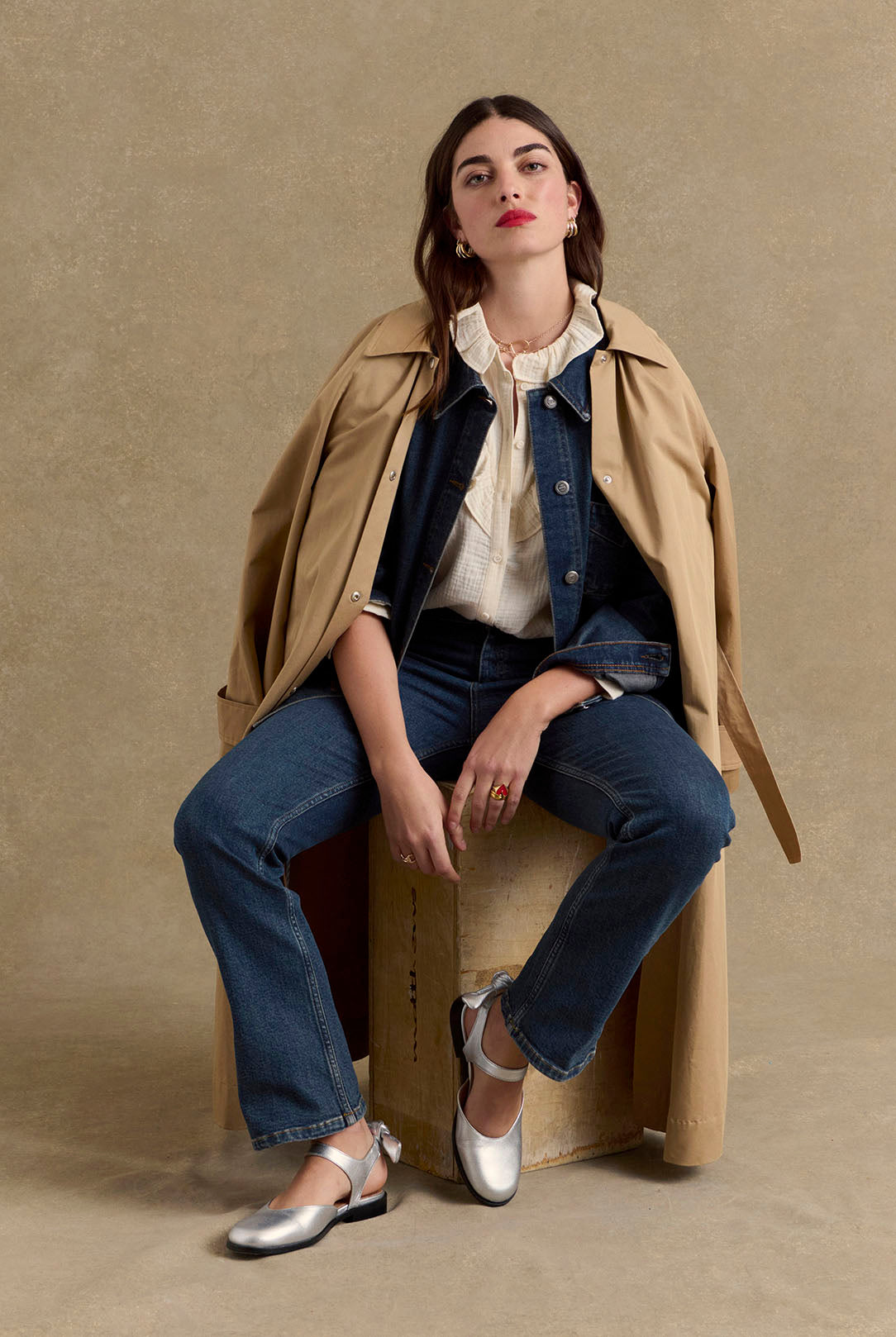 Trench Galant beige