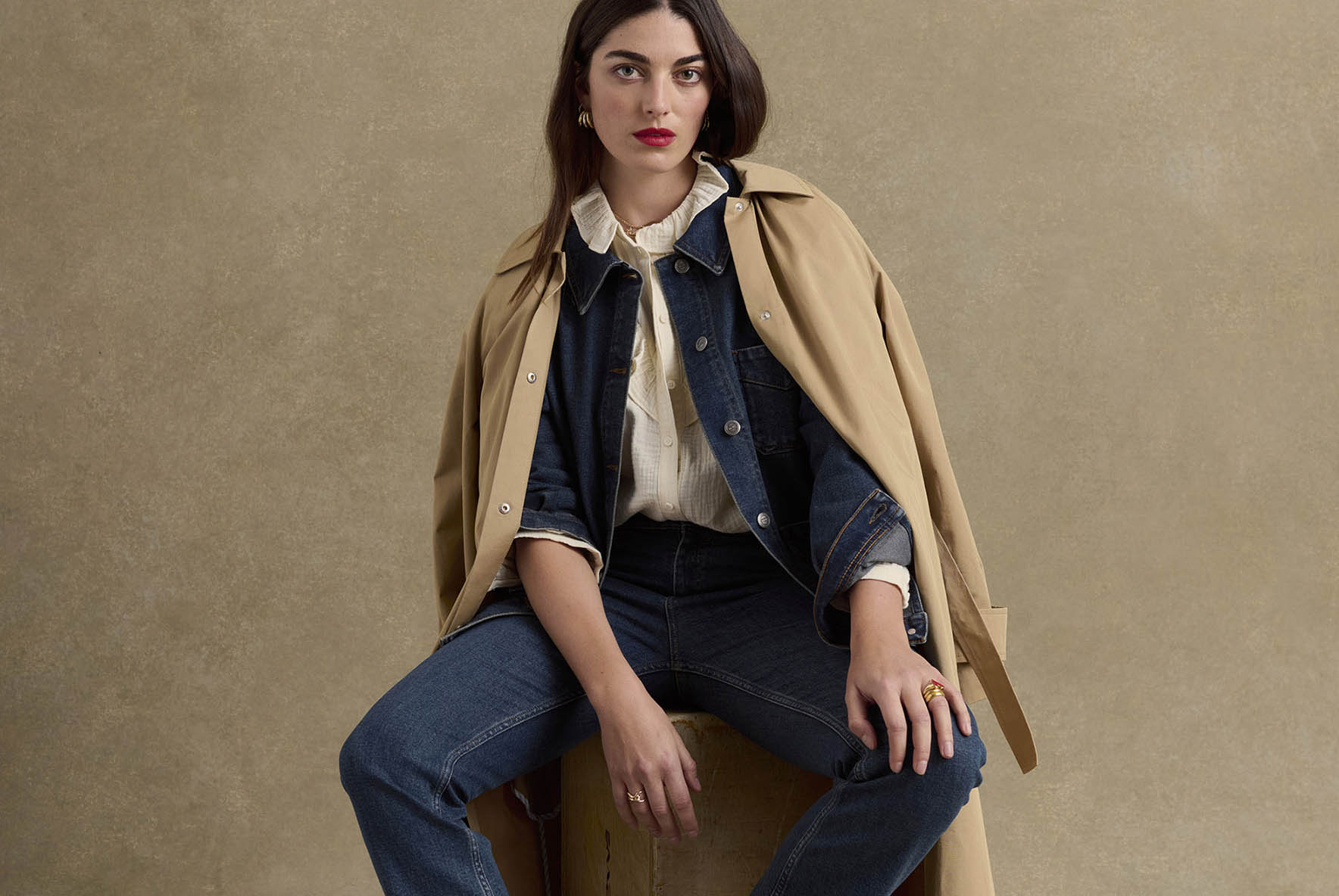 Trench Galant beige