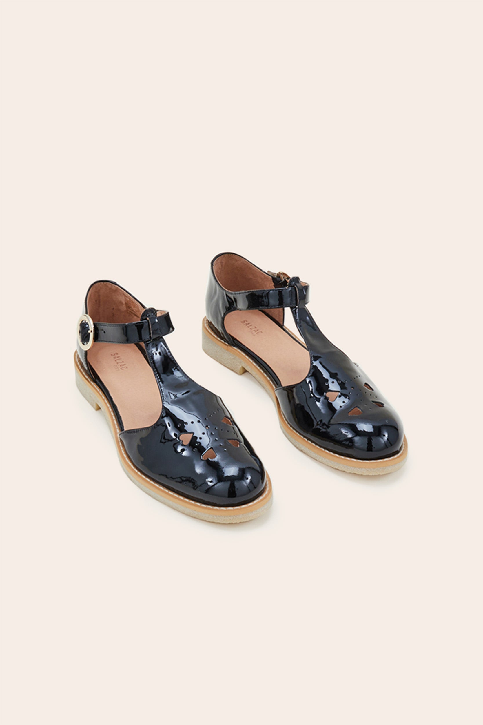 Babies Aloïs patent black