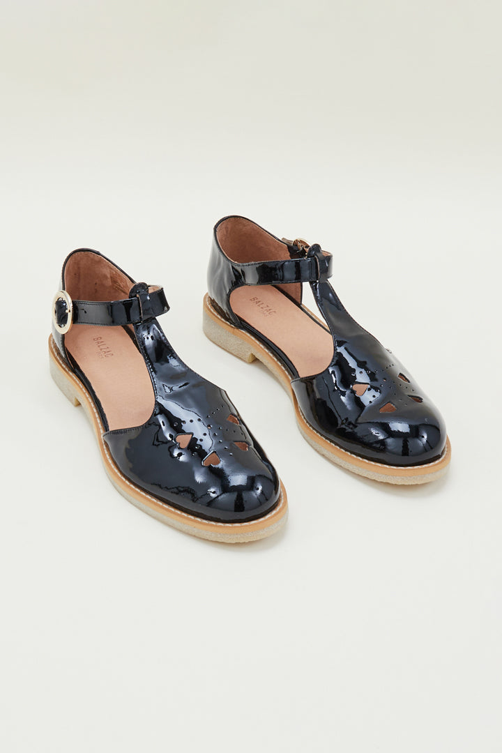Babies Aloïs patent black