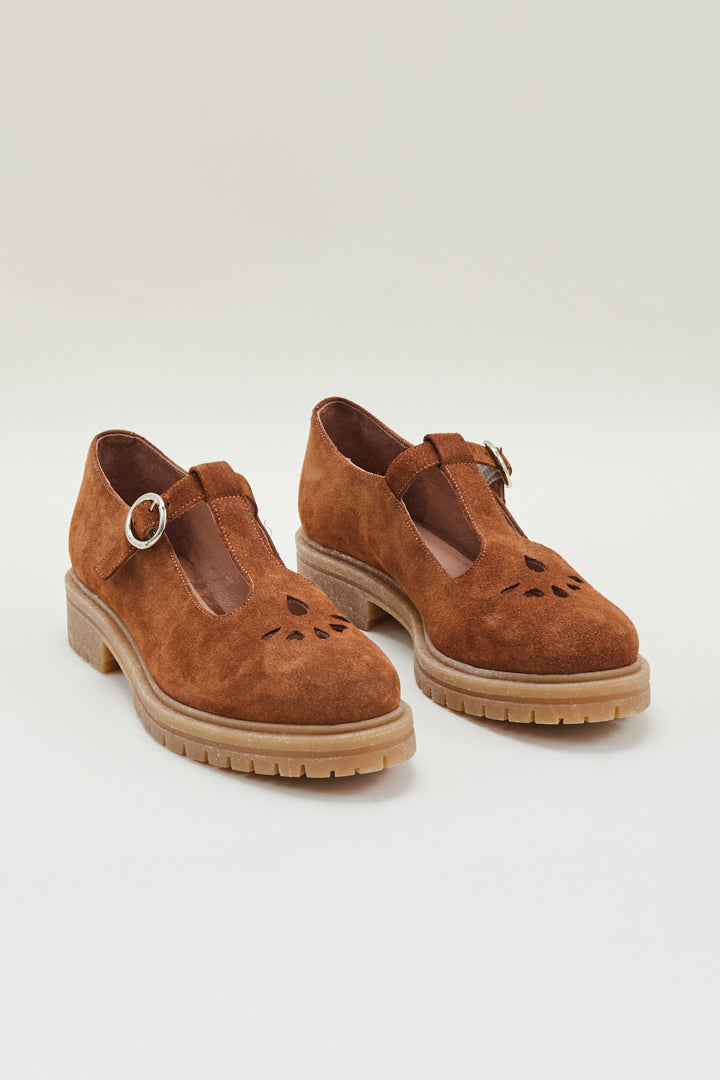 Camel Romy Mary Janes