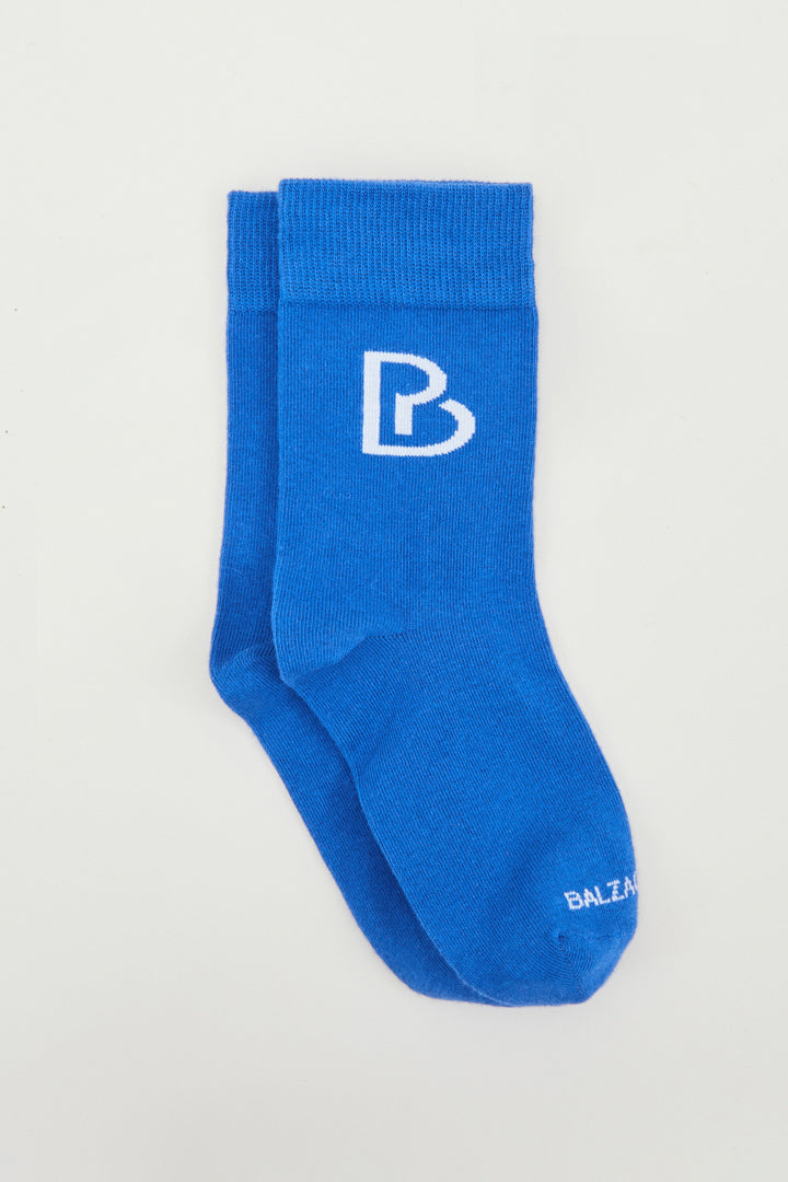 Electric blue Identity socks