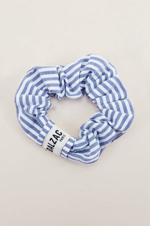 Chouchou Trajet rayures bleues