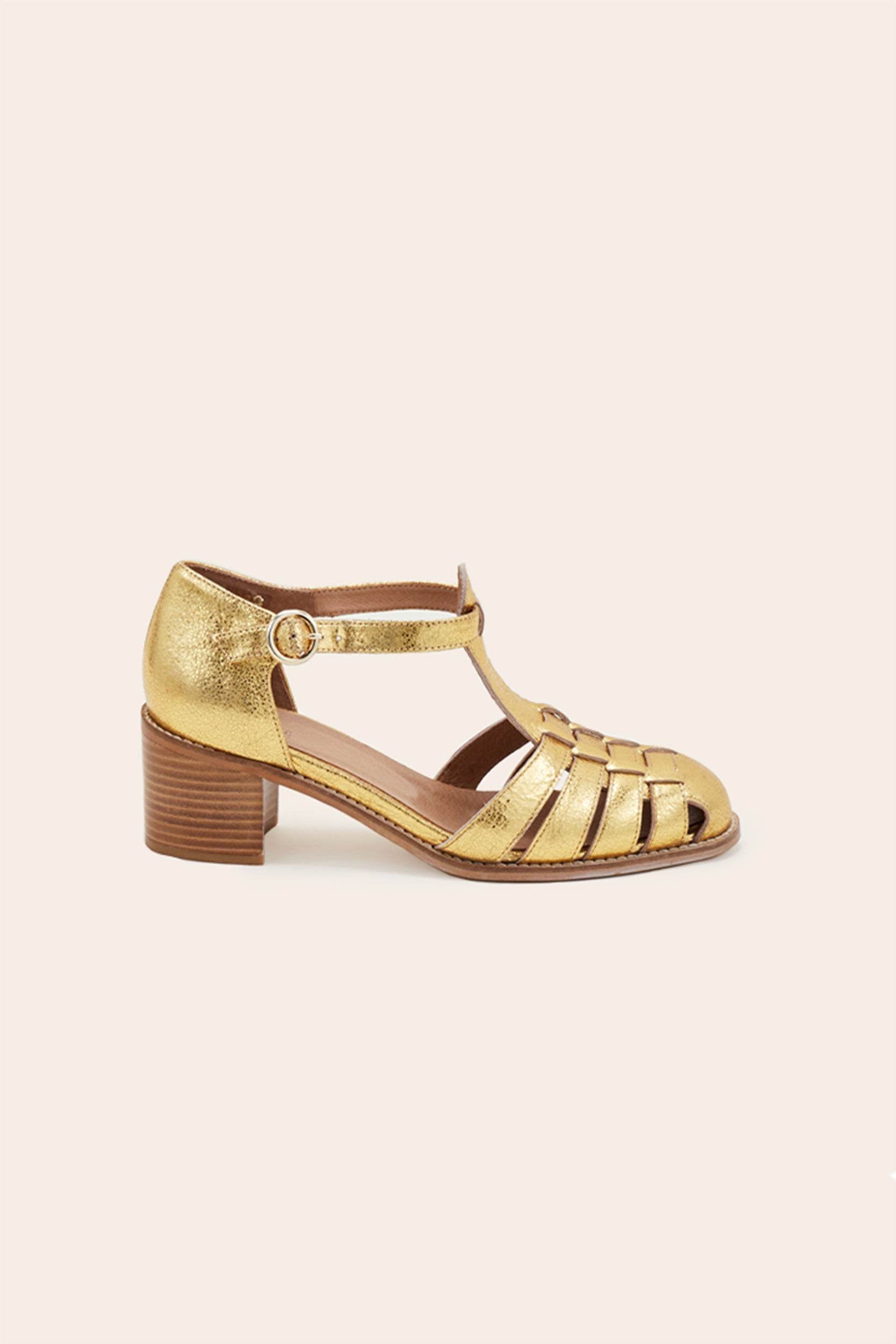 Sandales Albane doré